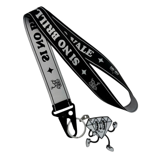 El Lanyard de SINOBRILLANOVALE con llavero
